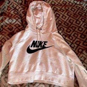 Long sleeve crop Nike hoodie